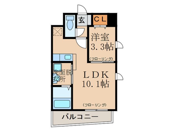 パ－クシティロイヤルⅢの物件間取画像